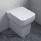 Potenza Back to Wall Rimless Toilet Pan with Soft Close Seat