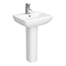 Potenza Basin 550mm 1TH with Full Pedestal