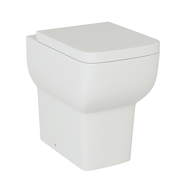 Potenza Comfort Height Back to Wall Rimless Toilet Pan with Soft Close Seat – Gloss White