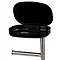 Premia Black Free Standing Toilet Roll & Spare Paper Holder Feature Large Image