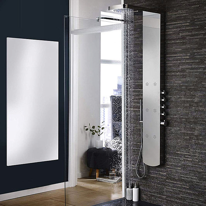 Premier 1200 x 595mm 800 Watt Infrared Heating Panel - White Satin - INF009 Standard Large Image