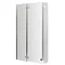 Premier 1500mm L-Shaped Shower Bath L/H with Acrylic Front Panel & Screen Standard Large Image