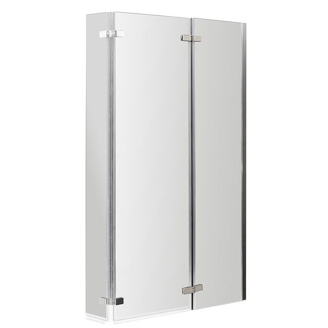 Premier 1500mm L-Shaped Shower Bath R/H with Acrylic Front Panel & Screen Standard Large Image