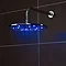 Nuie - 200mm Square LED Fixed Shower Head - STY070  Standard Large Image