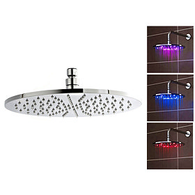 Nuie - 300mm Round LED Fixed Shower Head - STY071 Large Image