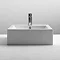 Nuie 470 x 450mm Square Ceramic Counter Top Basin - 1 Tap Hole - NBV102 Large Image