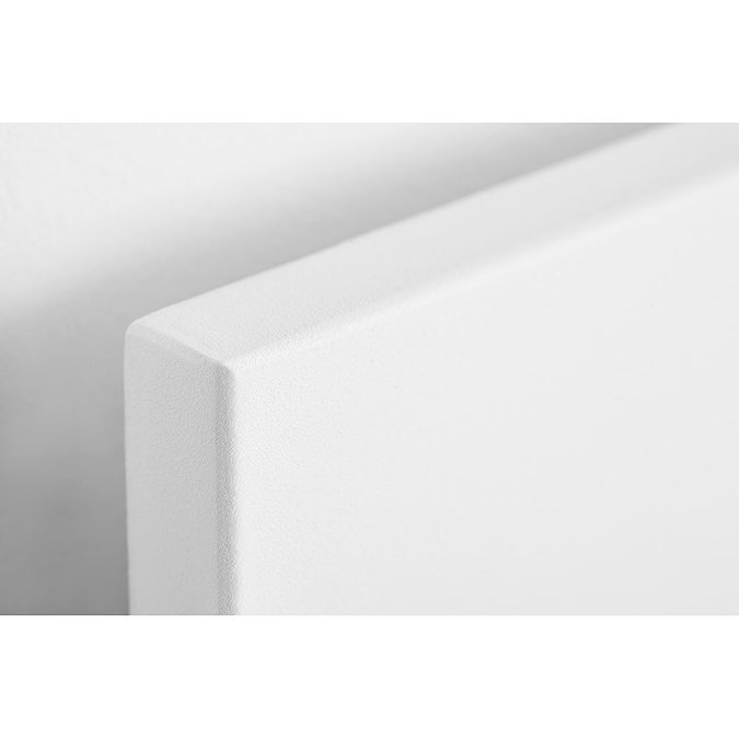 Premier 595 x 595mm 350 Watt Infrared Heating Panel - White Satin - INF007  Profile Large Image