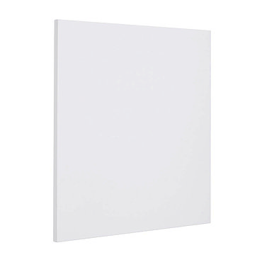 Premier 595 x 595mm 350 Watt Infrared Heating Panel - White Satin - INF007  Profile Large Image
