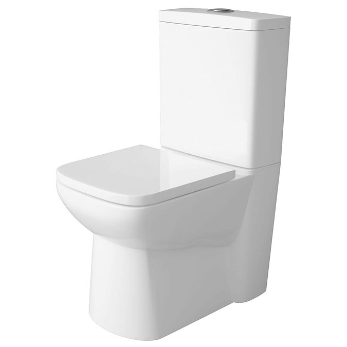 Premier - Ambrose 4 Piece Bathroom Suite - CC Toilet & 1TH Basin w Pedestal - 2 x Basin Size Options Feature Large Image