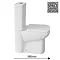 Nuie - Ambrose Short Projection 585mm Toilet with Soft Close Seat  Profile Large Image