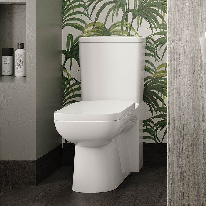 Nuie - Ambrose Short Projection 585mm Toilet with Soft Close Seat  Feature Large Image