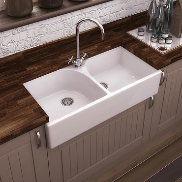 Premier Athlone Butler Ceramic Kitchen Sink - BTL009  Profile Large Image