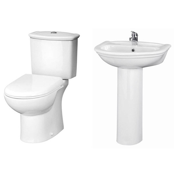 Premier Barmby 4 Piece Bathroom Suite - CBR001 Profile Large Image