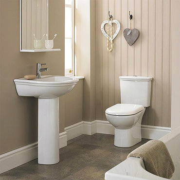 Premier Barmby 4 Piece Bathroom Suite - CBR001 Profile Large Image