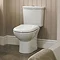 Premier Barmby Close Coupled Toilet with Soft-Close Seat Profile Large Image