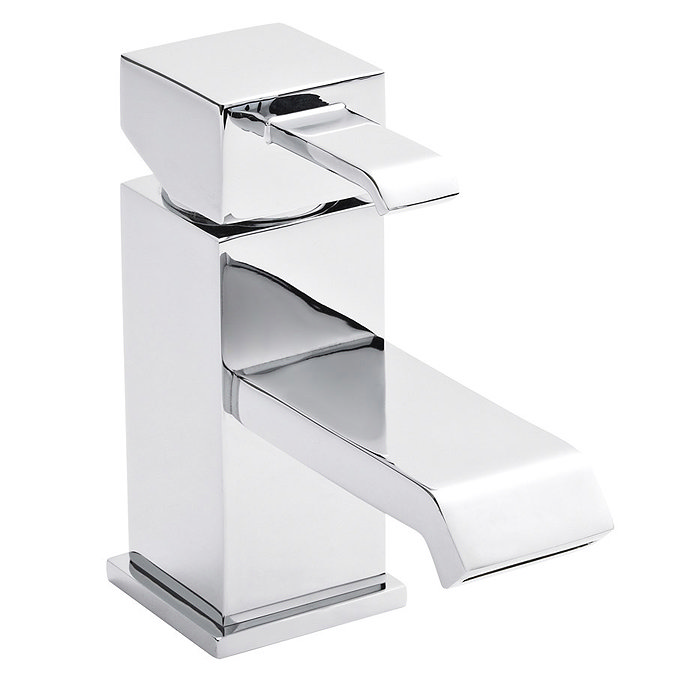 Ultra Blake Waterfall Basin + Bath Shower Mixer - Chrome Profile Large Image