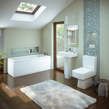 Premier Bliss 5 Piece Bathroom Suite Feature Large Image
