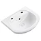 Premier - Brisbane 505 Semi Recessed Basin - 2 Tap Hole - NCU305 Large Image
