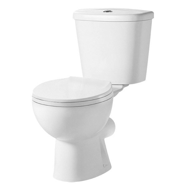 Premier Brisbane Close Coupled Pan with Cistern + Soft-Close Seat Large Image