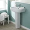 Premier - Cairo 1TH Basin with Pedestal - Various Size Options Feature Large Image