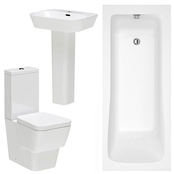 Premier Cambria 5 Piece Bathroom Suite Large Image