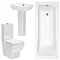 Premier Cambria 5 Piece Bathroom Suite Large Image