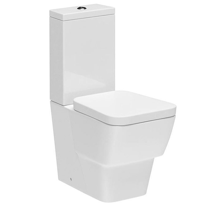 Premier - Cambria Flush To Wall Pan & Cistern with Soft Close Seat Large Image