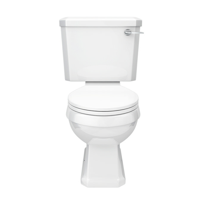 Nuie Carlton Traditional Toilet with Seat  Feature Large Image