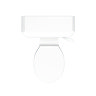 Nuie Carlton Traditional Toilet with Seat  In Bathroom Large Image