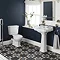 Nuie Carlton Traditional Toilet with Seat  Profile Large Image