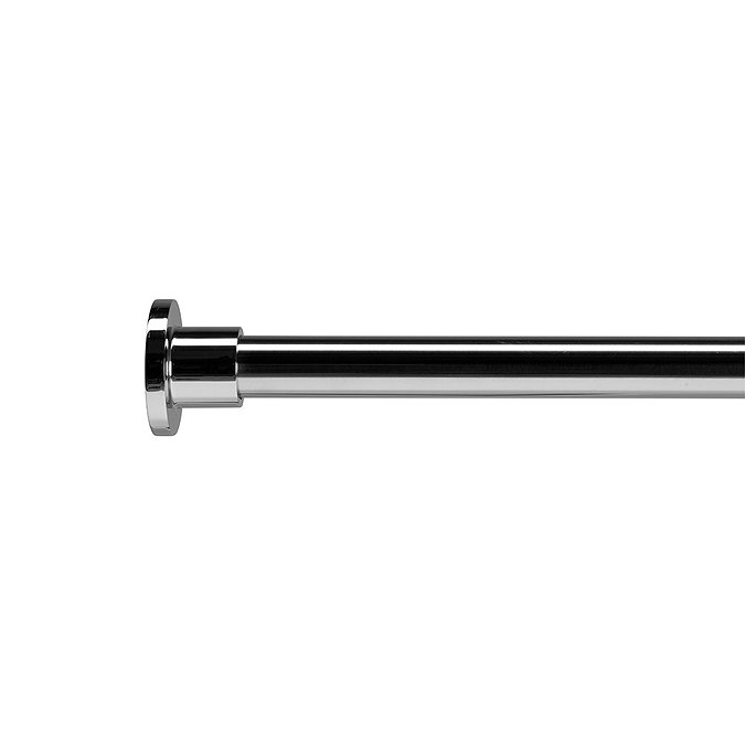 Croydex Premier Chrome Shower Curtain Rod 2000mm - GP89500  Feature Large Image