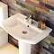 Premier Clara Basin & Full Pedestal - 1 Tap Hole Profile Large Image