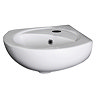 Premier - Corner Wall Hung Basin - 1 Tap Hole - NCU862 Profile Large Image