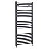 Premier - Curved Ladder Towel Rail 500 x 1150mm - Anthracite - MTY104 Large Image