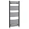 Premier - Curved Ladder Towel Rail 500 x 1150mm - Anthracite - MTY104 Large Image