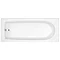 Premier Curved Top Straight Hinged Barmby Shower Bath  Standard Large Image