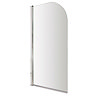 Premier - Curved Straight Hinged Linton Shower Bath Profile Large Image