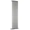 Premier - Cypress Single Panel Radiator - 1800 x 405mm - High Gloss Silver - HCY003 Large Image