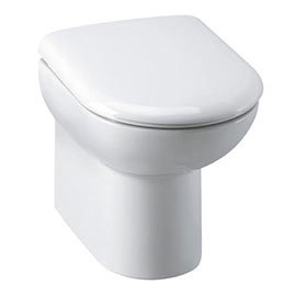 Premier D-Shape Back To Wall Pan (excluding Seat) Medium Image