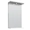 Premier Delaware High Gloss White Illuminated Mirror W450 x D170mm - VTY030 Large Image