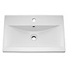 Premier Eden Minimalist Gloss White Vanity Unit W600 x D400mm - VTNB600 Profile Large Image