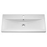 Premier Eden Minimalist Gloss White Vanity Unit W800 x D400mm - VTNB800 Profile Large Image