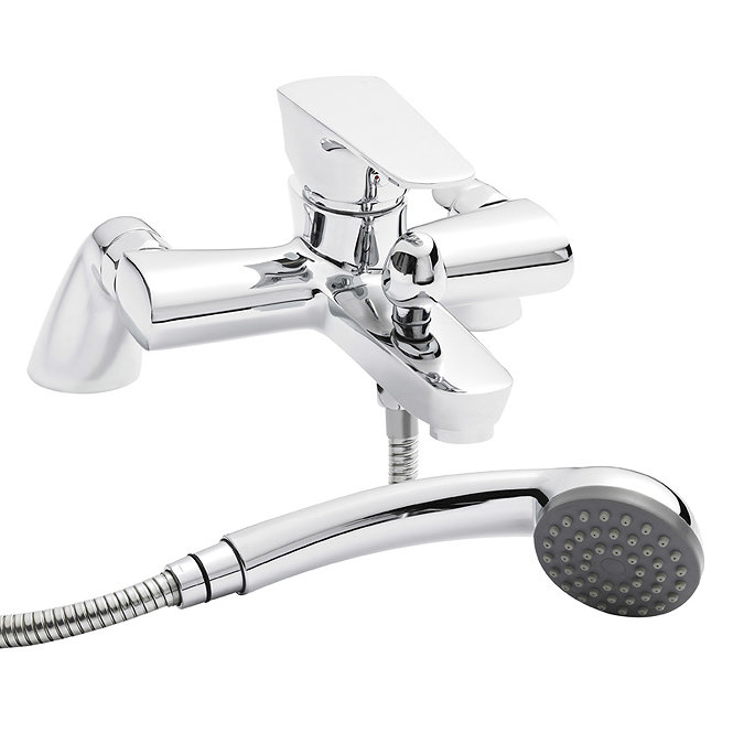 Premier - Garrett Bath Shower Mixer with Shower Kit - TGA304 Large Image