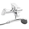 Premier - Garrett Bath Shower Mixer with Shower Kit - TGA304 Large Image
