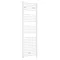 Premier H1375mm x W480mm White Electric Only Ladder Rail - MTY158 Large Image