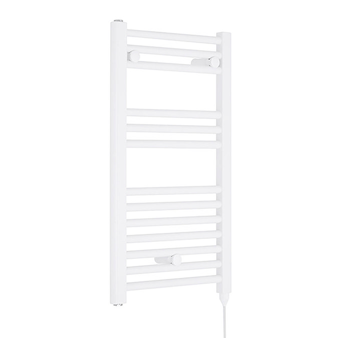 Premier H720mm x W400mm White Electric Only Ladder Rail - MTY156 Large Image