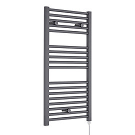  Premier H920mm x W480mm Anthracite Electric Only Ladder Rail - MTY154 Large Image