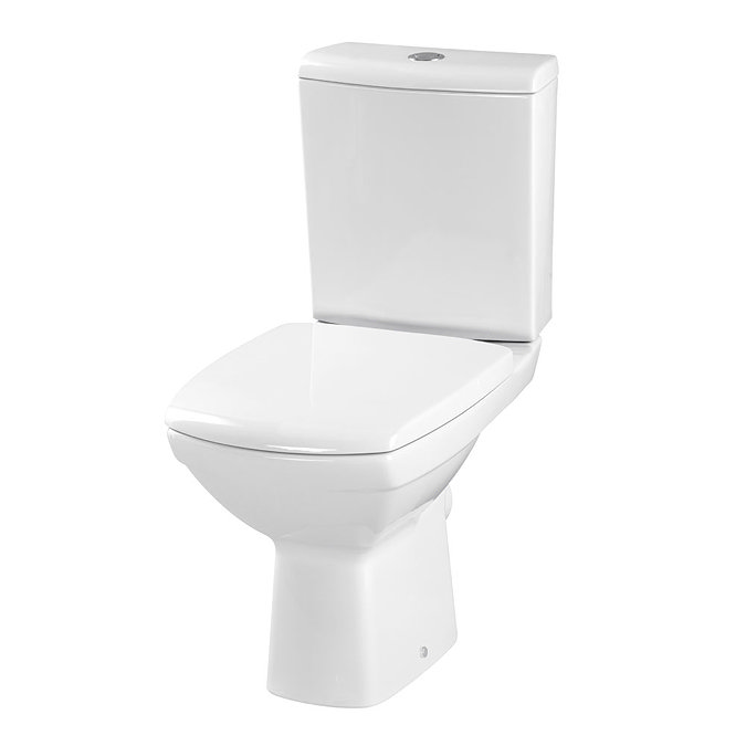 Premier - Hamilton 4 Piece Bathroom Suite - Toilet & 1TH Basin w Pedestal - 3 x Basin Size Options F