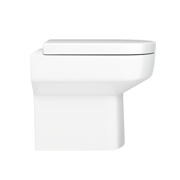 Nuie Harmony Back To Wall Toilet + Soft Close Seat at Victorian Plumbing UK