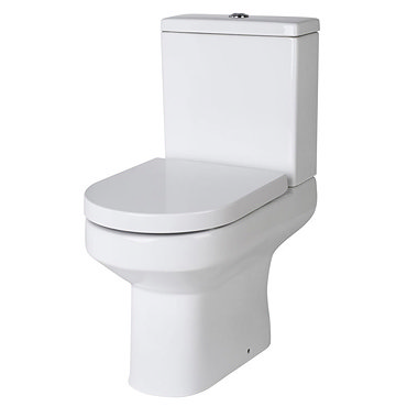 Harmony Close Coupled Toilet + Soft-Close Seat  Profile Large Image